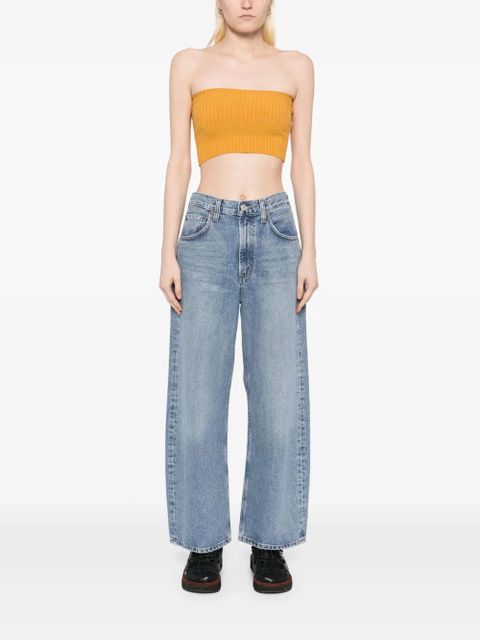 AGOLDE Petite low-curved jeans - Blue - zdjęcie produktu nr 2