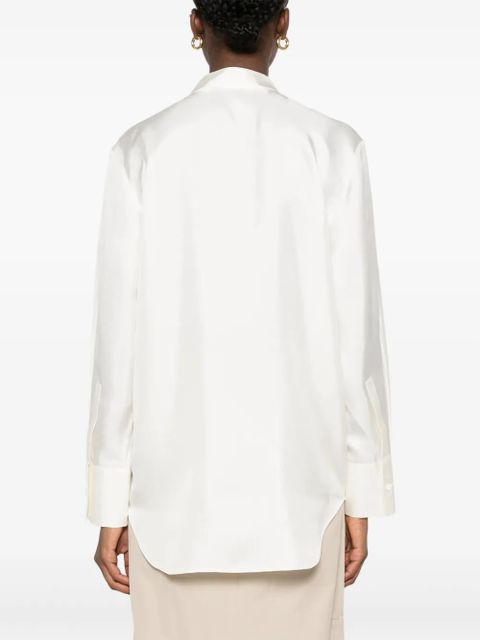 Róhe silk shirt - Neutrals