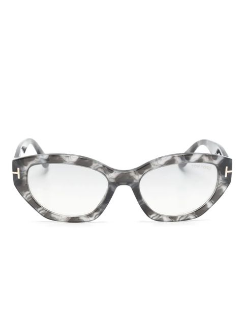 TOM FORD Eyewear Penny cat-eye sunglasses - Grey - zdjęcie produktu nr 1