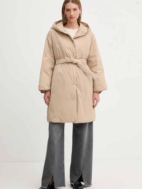 Weekend Max Mara kurtka BANFY kolor beżowy przejściowa 2525496042600