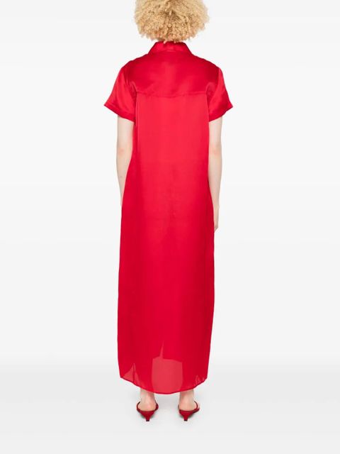 KHAITE Effy maxi dress - Red