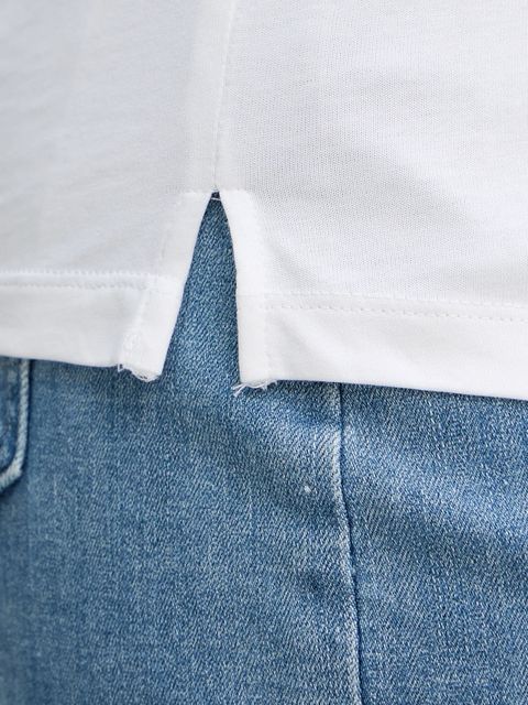 Guess t-shirt bawełniany damski kolor biały W5BI18 I3Z14