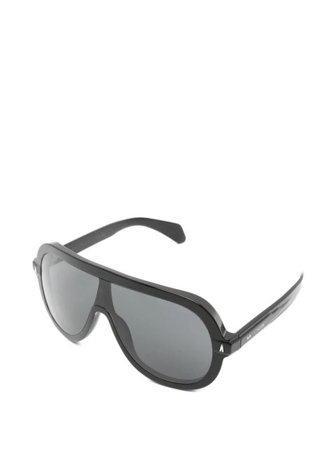 Moncler Eyewear oversized-frame sunglasses - Black - zdjęcie produktu nr 2