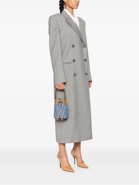 FENDI mini Mon Tresor bucket bag - Blue - zdjęcie produktu nr 2