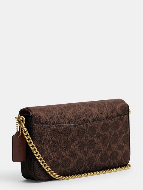 Coach torebka Mila kolor brązowy CAO03