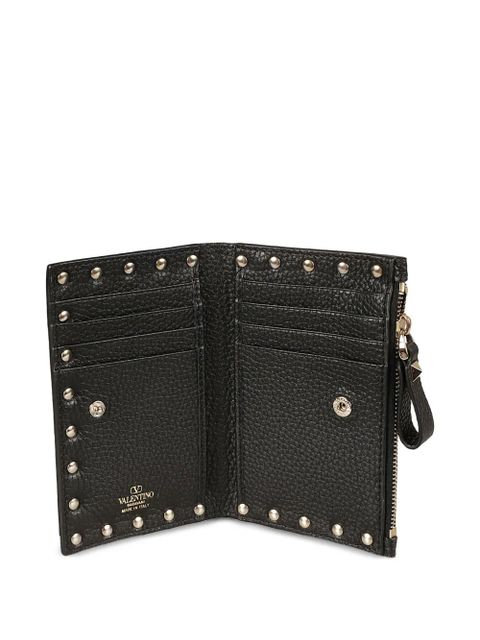 Valentino Garavani rockstud zipped wallet - Black