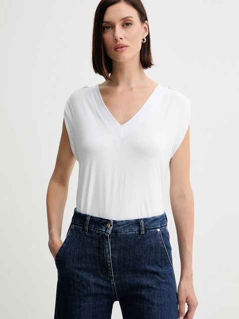 Guess t-shirt damskie kolor biały W5YP52 KCYW2 - zdjęcie produktu nr 1