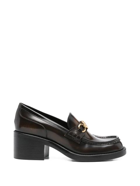 Chloé horseshoe-buckle loafers - Brown - zdjęcie produktu nr 1