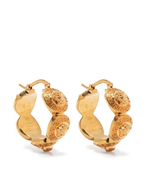 Versace Tribute Medusa hoop earrings - Gold - zdjęcie produktu nr 1