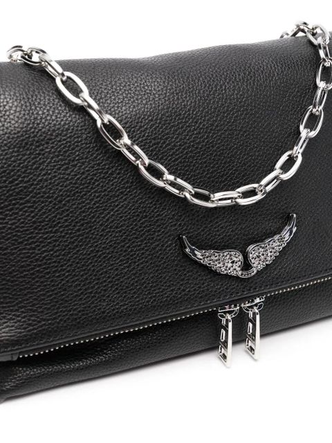 Zadig&Voltaire Rock Swing Your Wings shoulder bag - Black