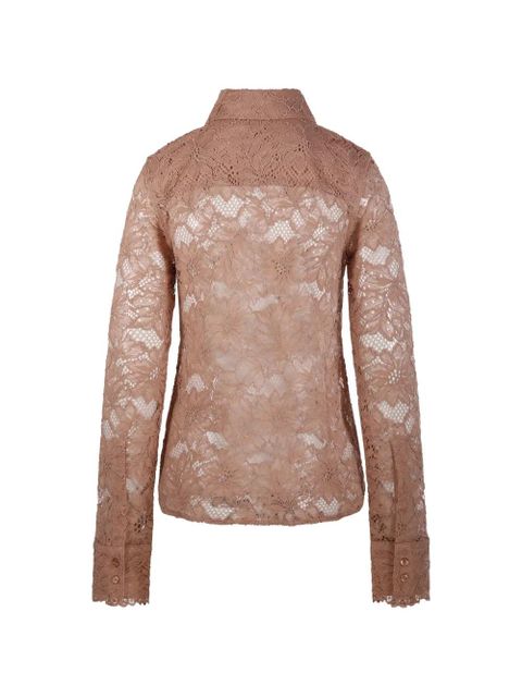 Sportmax Dentice lace shirt - Neutrals - zdjęcie produktu nr 2