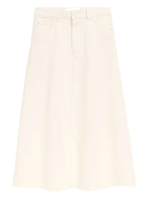 AMI Paris low-rise long skirt - Neutrals - zdjęcie produktu nr 1