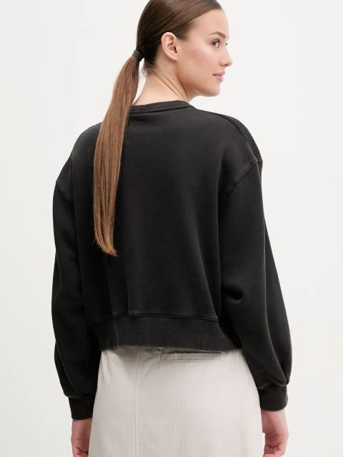 adidas Originals bluza bawełniana Essential damska kolor czarny gładka JP2515