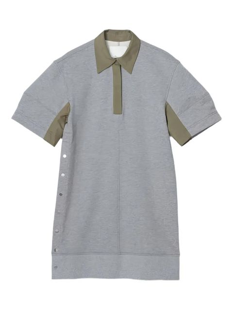 3.1 Phillip Lim polo-collar short-sleeve mini dress - Grey - zdjęcie produktu nr 1