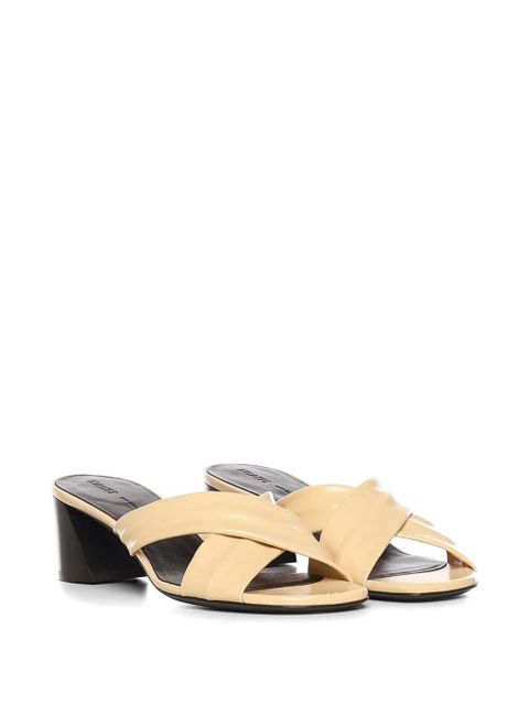KHAITE criss-cross strap sandals - Neutrals - zdjęcie produktu nr 2