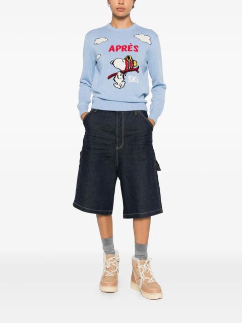 MC2 Saint Barth après ski graphic sweater - Blue