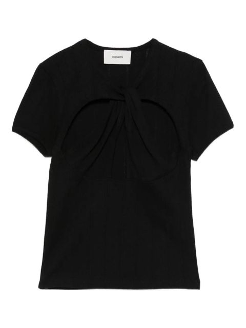 Coperni cut-out T-shirt - Black - zdjęcie produktu nr 1