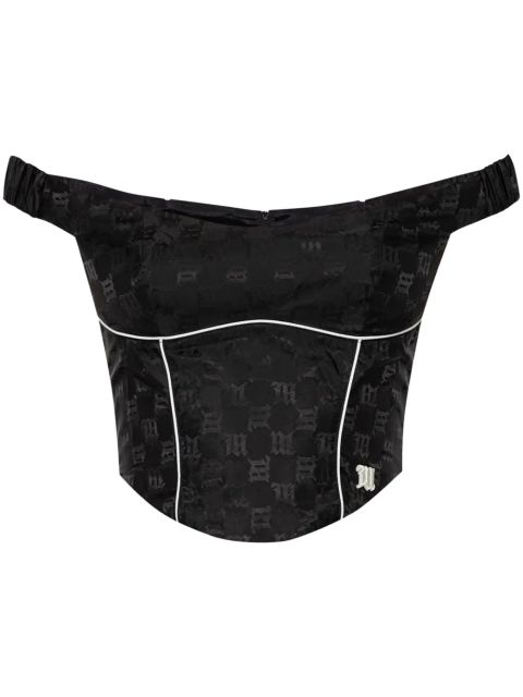 MISBHV corset style top - Black - zdjęcie produktu nr 1