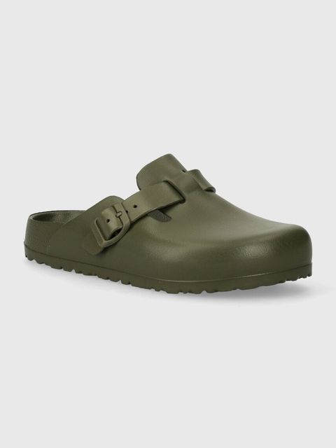 Birkenstock klapki Boston Eva damskie kolor zielony 1026238 - zdjęcie produktu nr 1