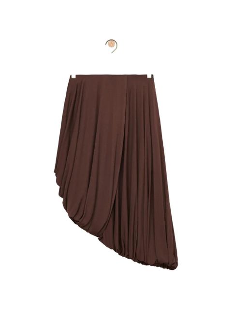 LOEWE draped skirt - Brown - zdjęcie produktu nr 1