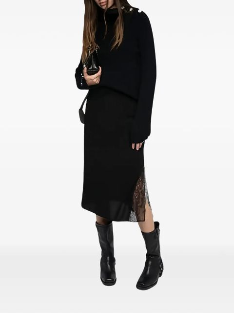 Zadig&Voltaire lace jayla skirt - Black - zdjęcie produktu nr 2