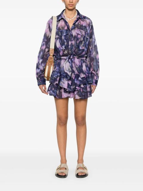 MARANT ÉTOILE Jocadia shorts - Purple - zdjęcie produktu nr 2