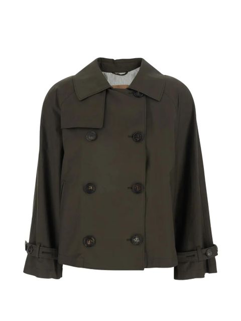 Max Mara MTCZENO double-breasted trench coat - Green - zdjęcie produktu nr 1