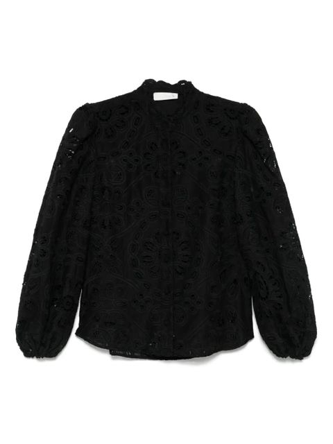 ZIMMERMANN Rhiannon blouse - Black - zdjęcie produktu nr 1