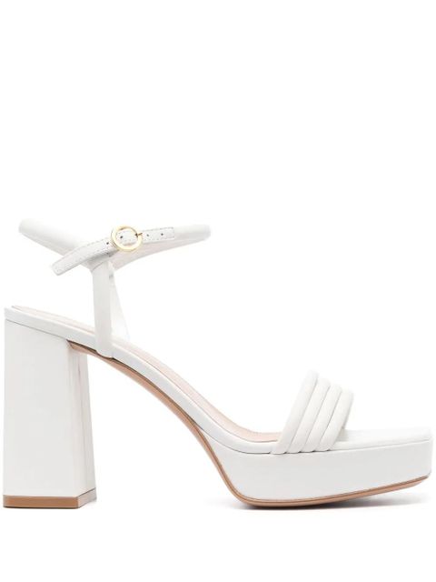 Gianvito Rossi Lena 70mm platform sandals - White - zdjęcie produktu nr 1