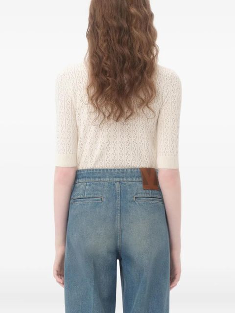 Valentino Garavani embroidered sweater - White - zdjęcie produktu nr 2