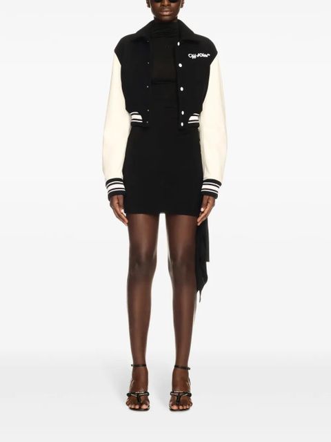 Off-White cropped bomber jacket - zdjęcie produktu nr 2