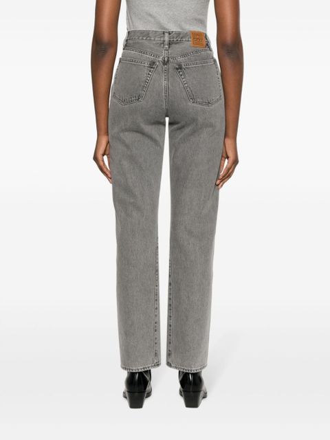 TOTEME Twisted Seam straight-leg jeans - Grey - zdjęcie produktu nr 2