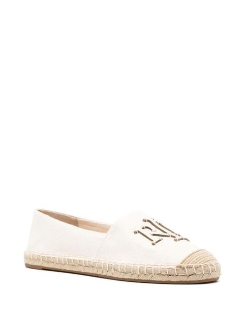 Lauren Ralph Lauren Cameryn logo-plaque espadrilles - Neutrals - zdjęcie produktu nr 2