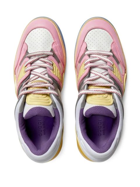 Gucci Basket panelled sneakers - Pink - zdjęcie produktu nr 2