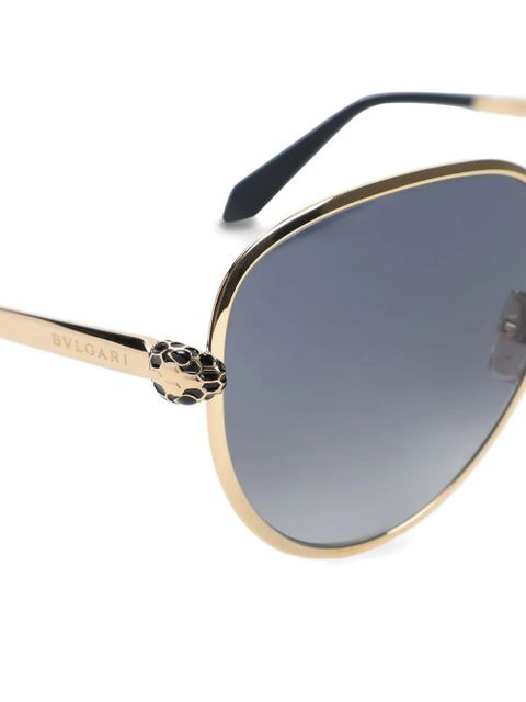 Bvlgari pilot-frame sunglasses - Pink - zdjęcie produktu nr 2