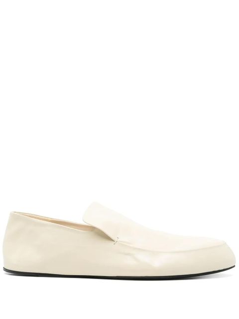 Jil Sander leather loafers - Neutrals - zdjęcie produktu nr 1
