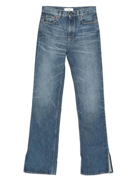 Chloé side-slit straight-leg jeans - Blue - zdjęcie produktu nr 1