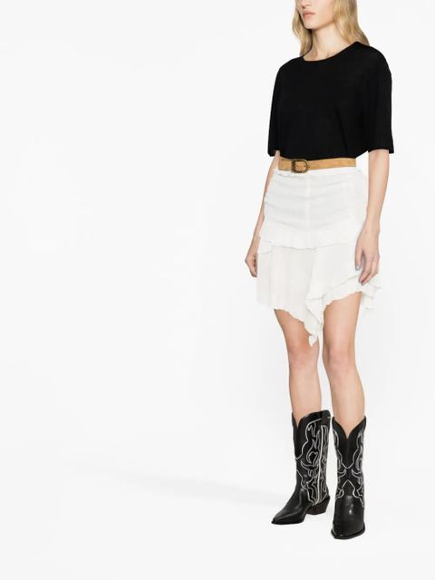 Zadig&Voltaire Ida recycled cashmere T-shirt - Black