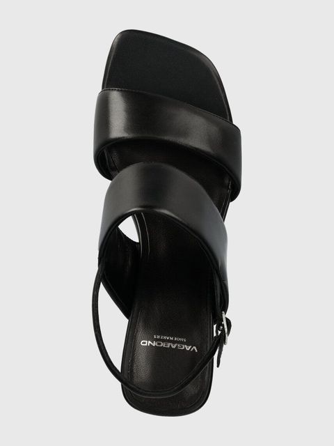 Vagabond Shoemakers sandały skórzane LUISA kolor czarny 5712-001-20