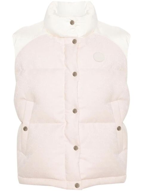 Gucci GG canvas padded gilet - Neutrals
