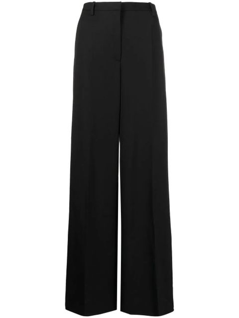 Versace high-waisted wide-leg trousers - Black - zdjęcie produktu nr 1