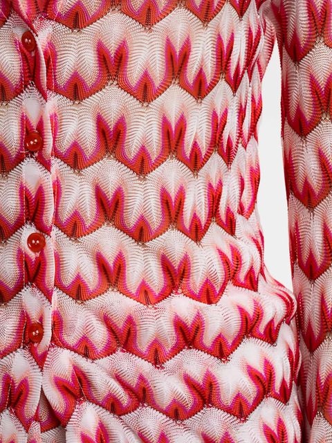 Missoni Mare Raschel Floral Lace shirt - Red - zdjęcie produktu nr 2