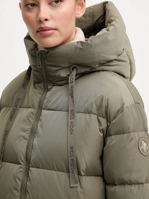Mos Mosh kurtka puchowa Nova kolor zielony 166750