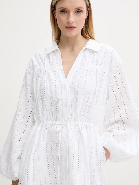 Samsoe Samsoe sukienka bawełniana SAMANAROLA