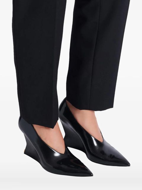 Balmain 95mm pointed-toe pumps - Black