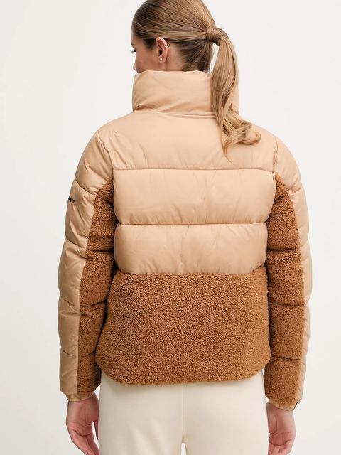 Columbia kurtka Leadbetter Point kolor brązowy zimowa 2085602