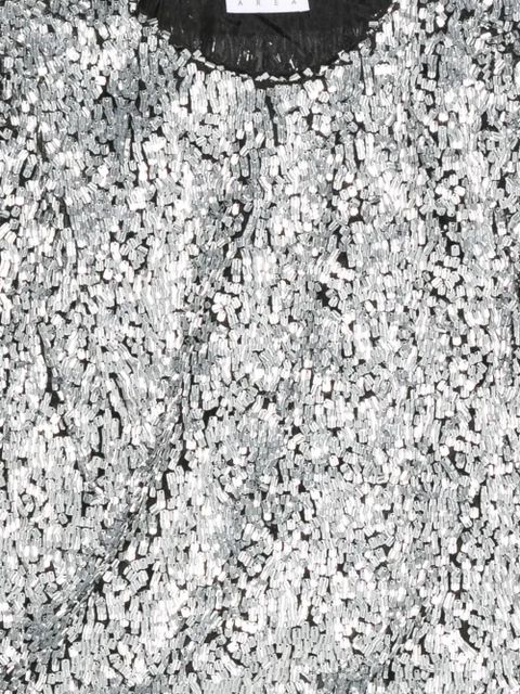 AREA sequinned t-shirt - Silver - zdjęcie produktu nr 2