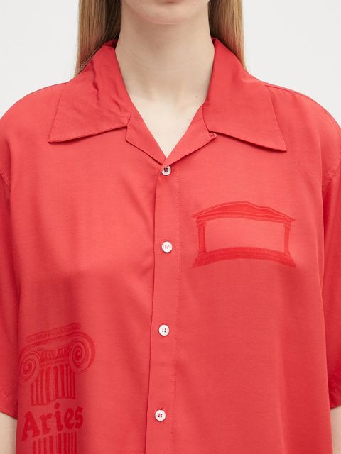 Aries koszula Ancient Column Satin Viscose Hawaiian Shirt - zdjęcie produktu nr 2