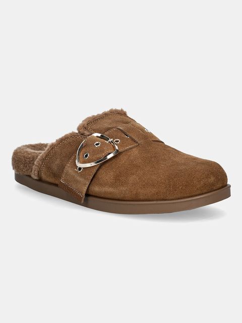 Blauer kapcie zamszowe GLADE kolor brązowy F5GLADE04/SUF - zdjęcie produktu nr 1