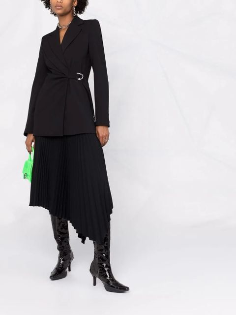 Off-White D-ring buckle fastening blazer - Black - zdjęcie produktu nr 2